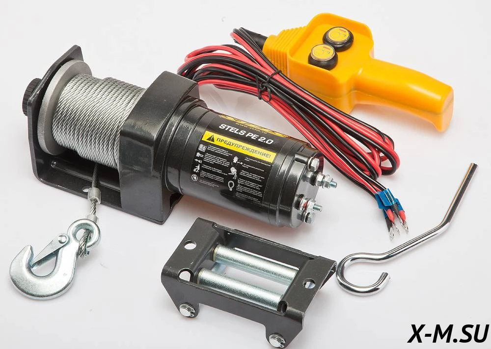 Лебедка STELS PE2.0 ( T-MAX ) 400195-A Кронштейн для крепления в комплект не входит Лебедка STELS PE2.0 ( T-MAX ) 400195-A Кронштейн для крепления в комплект не входит