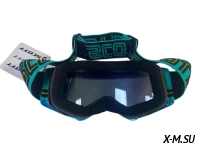 Очки мотокросс SCOTT XD3-41 коробка цв. оправы Сине-черный цв. стекла Желтый