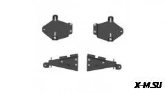 Комплект кронштейнов крепления гусениц для ATV №5 (сварные рычаги, Yamaha Grizzli)