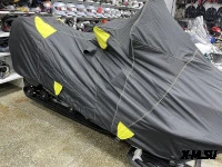 Чехол транспортировочный снегохода Stels Викинг черный полиэстеровая ткань Оксфорд ПРЕМИУМ качества