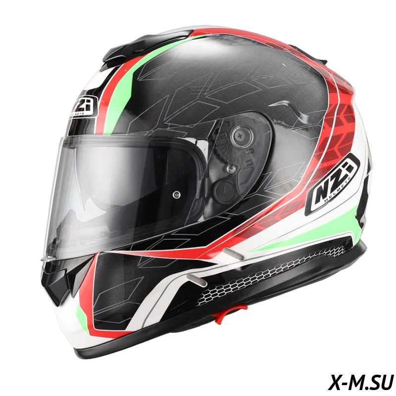 Шлем NZI SYMBIO DART RED GREEN Шлем NZI SYMBIO DART RED GREEN