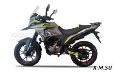 Мотоцикл турэндуро ROCKOT DAKAR 250 (171YMM, серый/зеленый, ЭПТС)