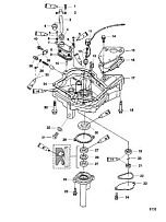 Маслосборник 4-Х ТАКТНОГО ПЛМ MERCURY 5 Серийный номер от 0P073456 до 0P400999