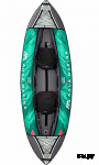 Каяк надувной двухместный с веслами AQUA MARINA Laxo-320