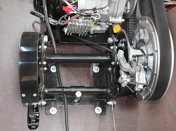 Мотобуксировщик вездеход KOiRA T20 E (электростартер)