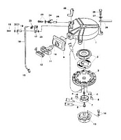 Ручной стартер 4-Х ТАКТНОГО ПЛМ MERCURY 5 Серийный номер от 0R000001 до 0R067089