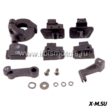 Кнопки переключения, комплект ACTIV, EX110, IROKEZ (с креплениями)